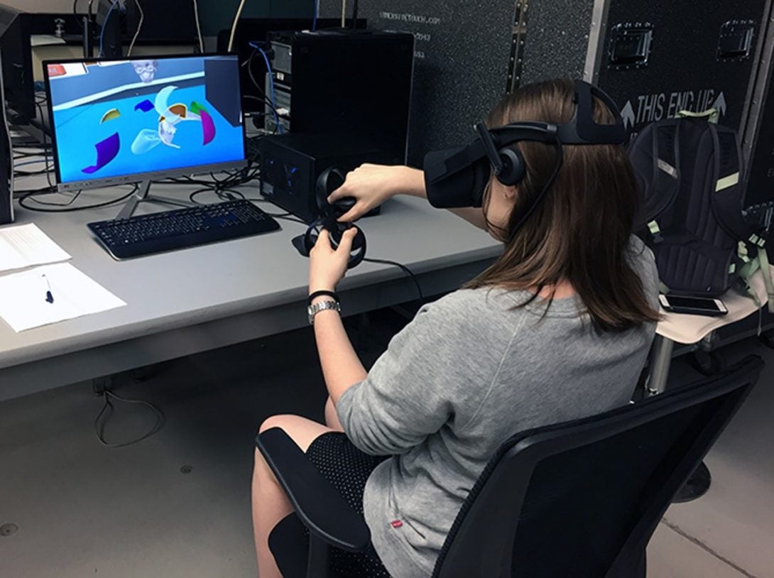 ImmersiveTouch features virtual reality operating technology that was developed during his tenure at UIC.