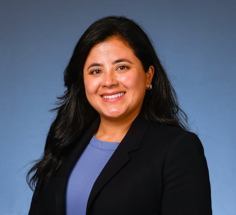 Carla Tejada joined the mechanical and industrial engineering department as a Bridge-to-Faculty Postdoctoral Research Associate