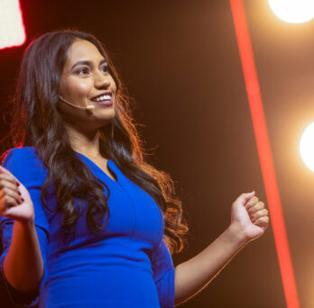 UIC alumna Sneha Mandala presented a TEDx Talk called How to make work feel more effortless 