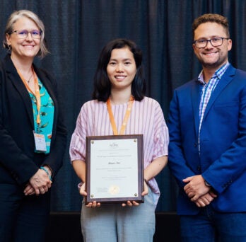 MIE Associate Professor Yayue Pan was recently awarded the Chao and Trigger Young Manufacturing Engineer Award from the ASME Manufacturing Engineering Division 